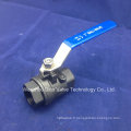 Ts Ball Valve avec acier au carbone Deux pièces